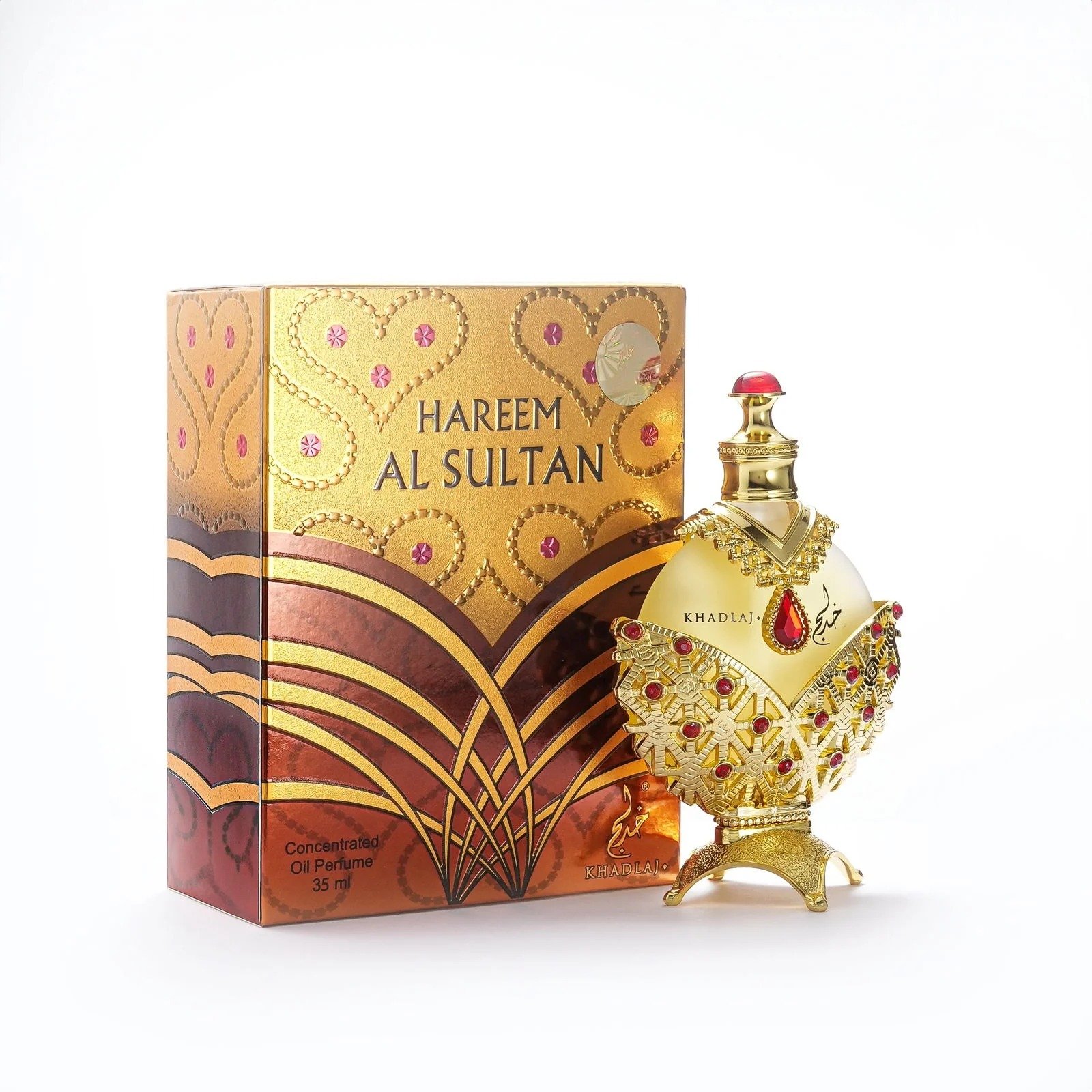 Khadlaj Hareem Al Sultan Gold |  Perfume Oil 35 ML | Unisex