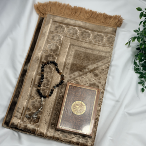 Ivory Prayer Mat Combo